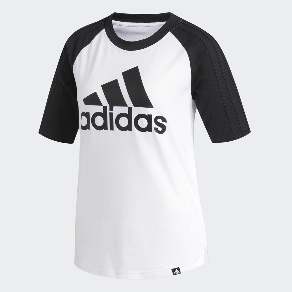 Adidas Badge of Sport Baseball Tee XL NWT